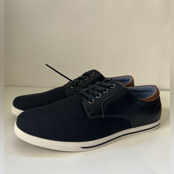 NWOT Bruno Marc Rivera Oxford-Inspired Textile Upper Sneakers Lace Up Size 9.5 - Picture 4 of 7